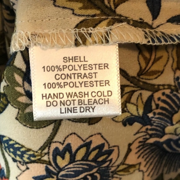 W5 floral/ruffle collar blouse size M - Picture 6 of 7